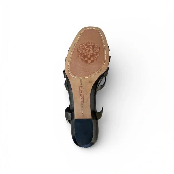 Vince Camuto Black Strappy Beaded Sandals - Picture 4 of 6